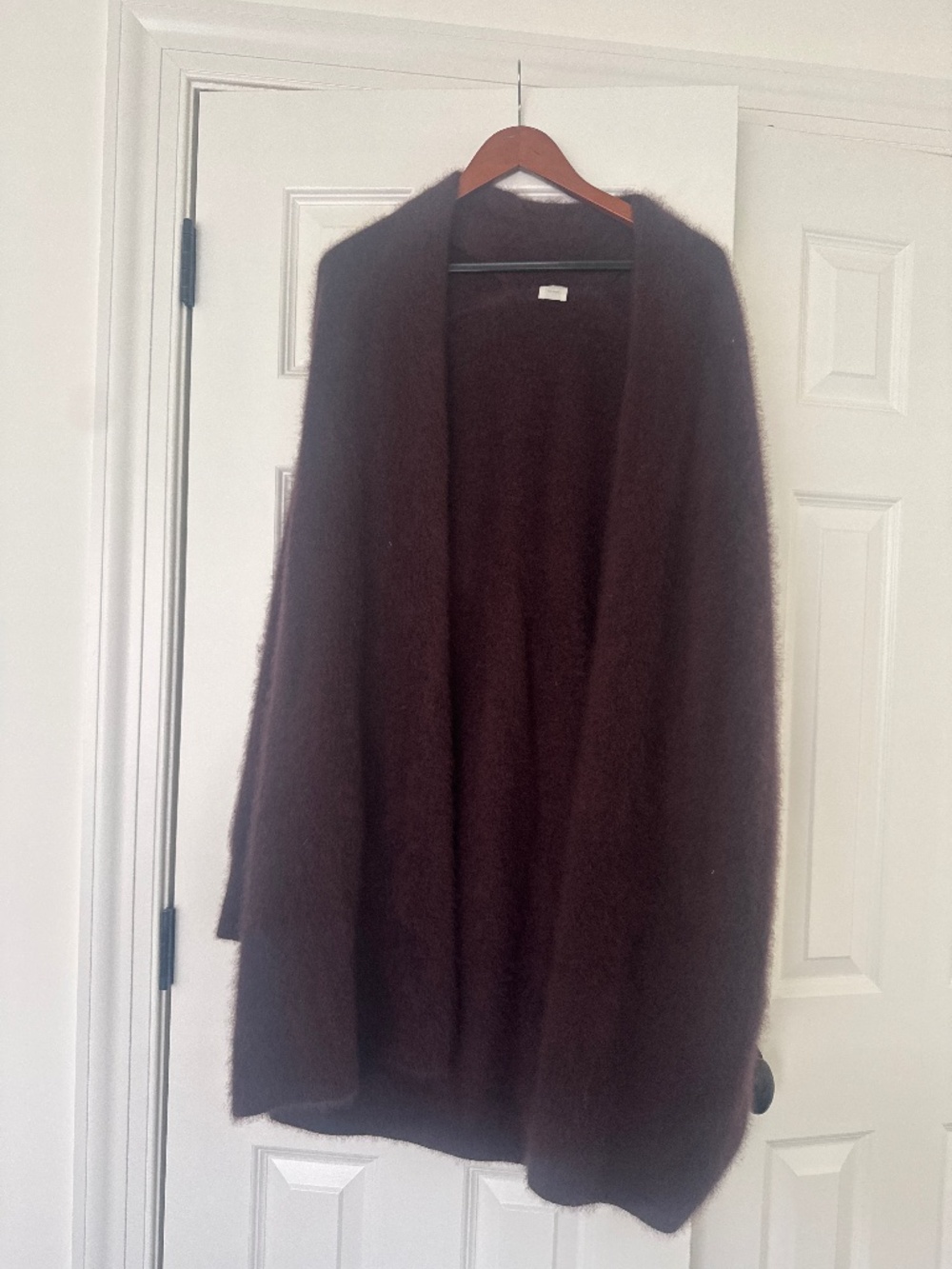 Gorgeous plum real mohair sweater
